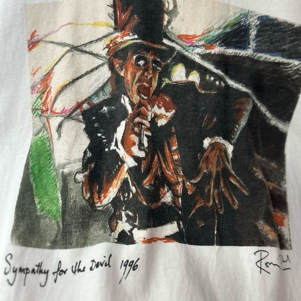 Vintage Rolling Stones Symphony of the Devil Art Tee